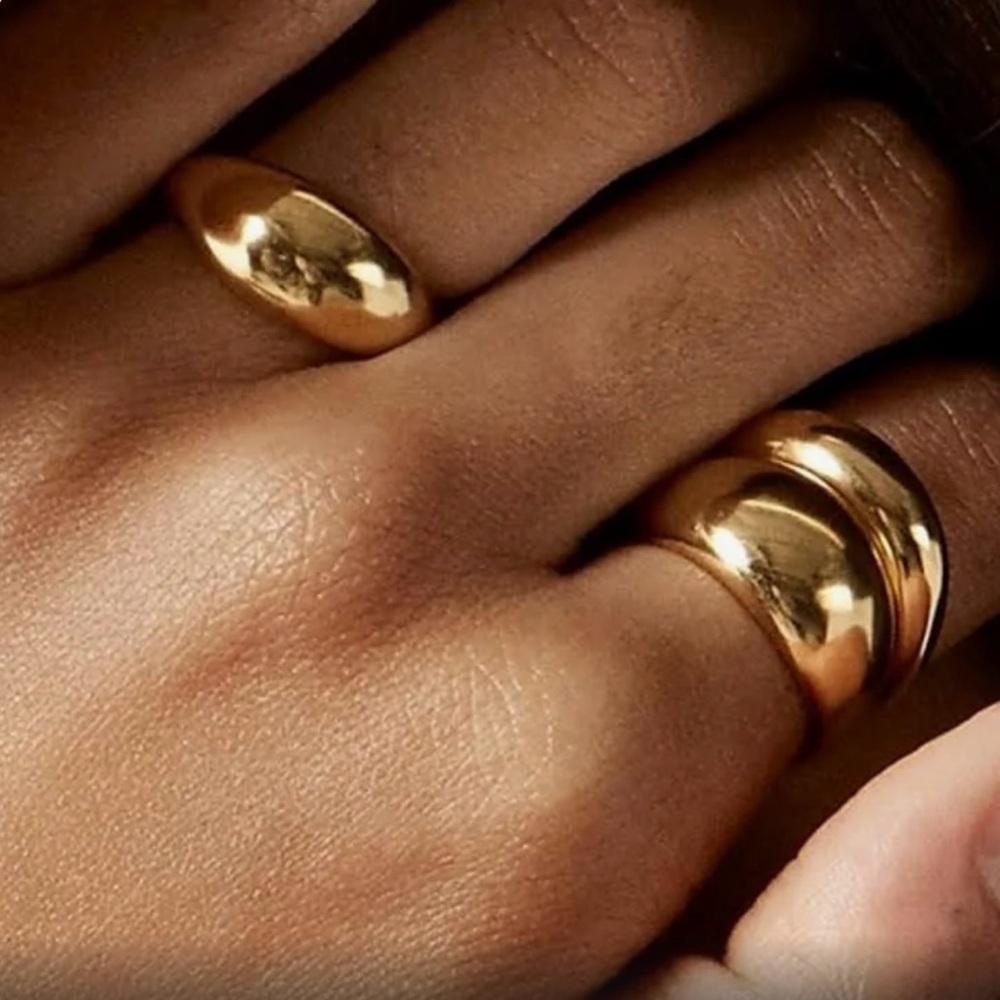 🆕J. Crew Sculpture Rings Set - Picture 3 of 16